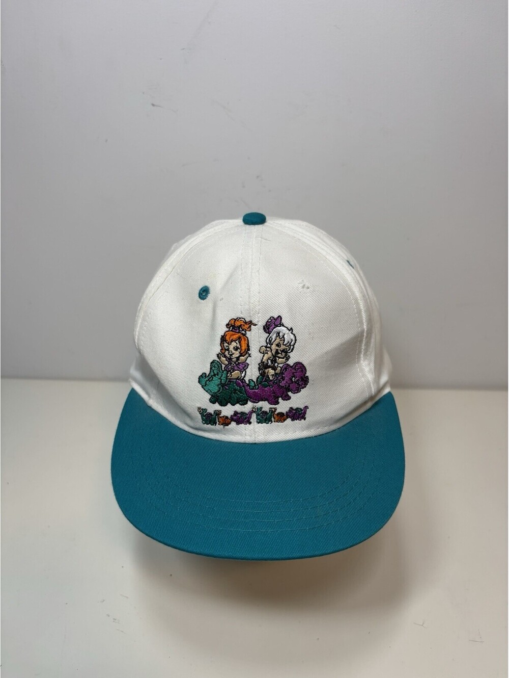 NWT Vintage Paramount Canadas Wonderland Flintstones Hat Sz Junior
